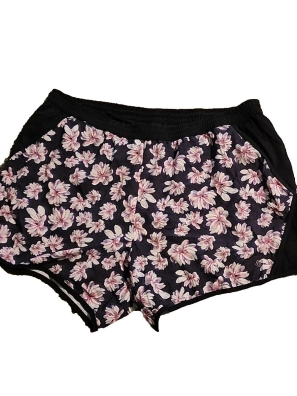 2 Pair Workout Shorts Plus Size FREE TEE - Picture 1 of 13
